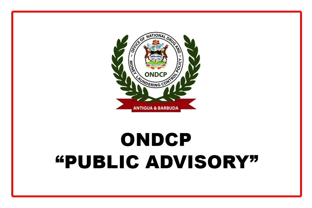 ONDCP - Public Advisory